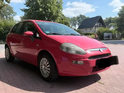 Gebraucht Fiat Punto 2011 Rot Kleinwagen