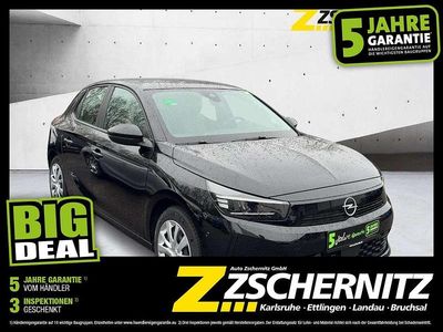 Gebraucht Opel Corsa Edition 75 PS (55 kW) 2024 Lackierung schwarz perla nera/ Kleinwagen
