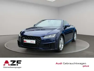 Gebraucht Audi TT 245 PS (180 kW) 2022 Navarrablau metallic Cabrio