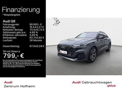 Second-hand Audi Q8 S-Line 489 CP (359 kW) 2024 Gri SUV