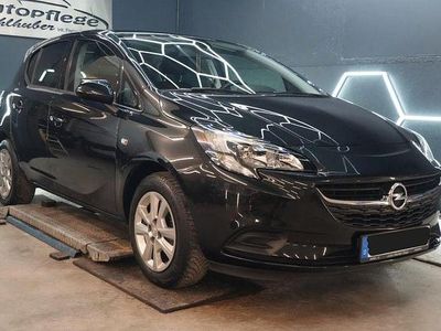 Gebraucht Opel Corsa Edition 90 PS (66 kW) 2016 Schwarz Limousine