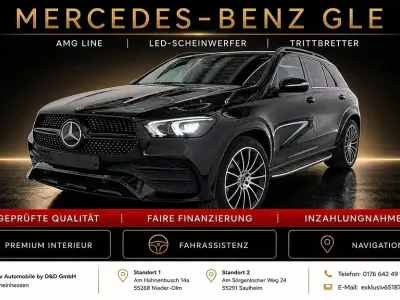 Gebraucht Mercedes GLE350 de AMG 320 PS (235 kW) 2022 Schwarz SUV