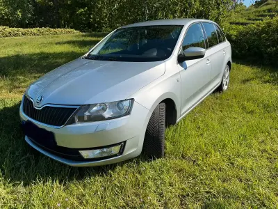 Gebraucht Skoda Rapid 122 PS (89 kW) 2013 Silber Kleinwagen