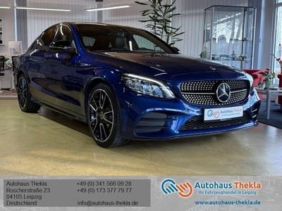Blau Gebraucht 2019 Mercedes C300 AMG line Limousine | 24.900 € (Guter Preis)