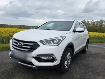 Gebraucht Hyundai Santa Fe 150 PS (110 kW) 2016 Weiß SUV
