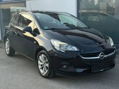 Używany Opel Corsa 101 KM (74 kW) 2018 Niebieski Hatchback