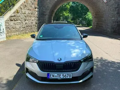 Gebraucht Skoda Scala Monte Carlo 116 PS (85 kW) 2020 Silber Kleinwagen
