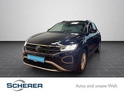 Gebraucht VW T-Roc Life 110 PS (80 kW) 2023 Schwarz SUV
