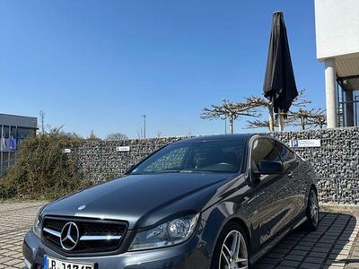 Usata Mercedes C250 204 CV (150 kW) 2012 Grigio Coupé