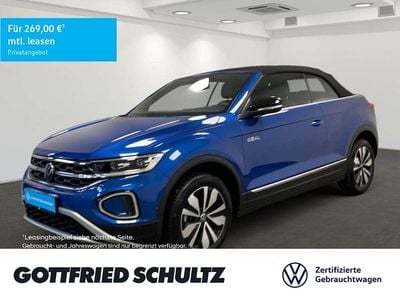 Gebraucht VW T-Roc Cabriolet Goal 116 PS (85 kW) 2025 Blau Cabrio