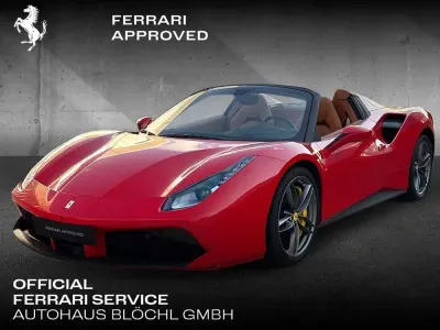 Usata Ferrari 488 670 CV (492 kW) 2019 Rosso Cabrio