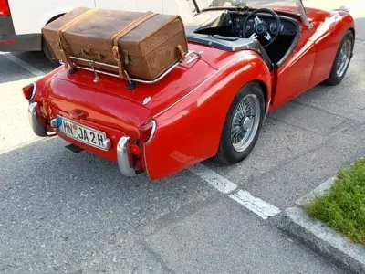 Gebraucht Triumph TR2 90 PS (66 kW) 1955 Rot Cabrio