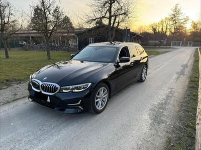 Brugt BMW 330 Luxury Line 258 HK (189 kW) 2021 Sort Stationcar