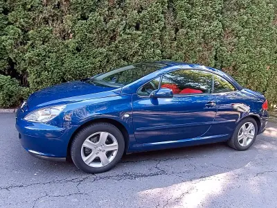 Gebraucht Peugeot 307 CC 140 PS (102 kW) 2005 Blau Cabrio