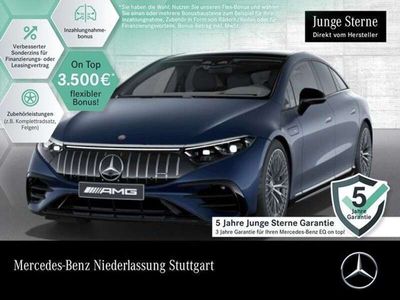 gebraucht Mercedes EQS 53 AMG 4M Fahrass Airmat Pano Burmester Distr.