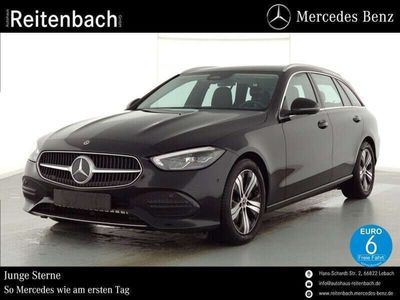 gebraucht Mercedes C300 C 300dT AVANTGARDE+AHK+TOTW+LED KAMERA+9G-TR+SHZ