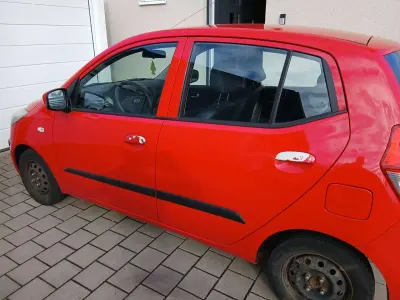 Brugt Hyundai i10 Classic 77 HK (56 kW) 2009 Rød Hatchback