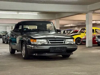 Gebraucht Saab 900 Cabriolet 175 PS (128 kW) 1993 Schwarz Cabrio