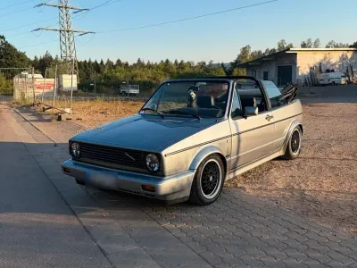 Gebraucht VW Golf Cabriolet 98 PS (72 kW) 1993 Grau Cabrio