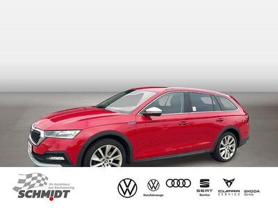 Rot Gebraucht 2021 Skoda Octavia Scout 4x4 Kombi | 27.975 € (Fairer Preis)
