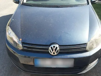 Brugt VW Golf VI Comfortline 122 HK (89 kW) 2009 Blå Hatchback