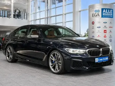 Gebraucht BMW M550 Sport Line 530 PS (389 kW) 2021 Schwarz Limousine