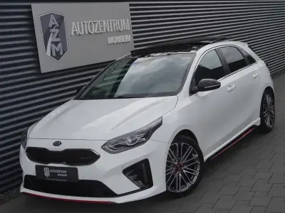 Gebraucht Kia Ceed GT GT 204 PS (150 kW) 2020 Sonderlackierung deluxeweiß metallic Limousine
