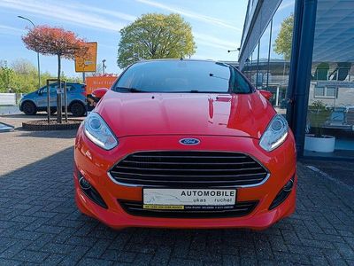 Usata Ford Fiesta ST-Line 140 CV (102 kW) 2015 Rosso Berlina