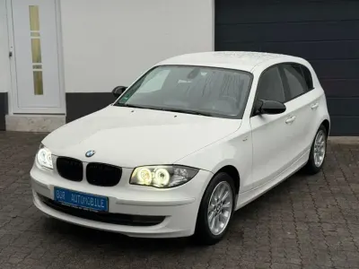 Gebraucht BMW 116 Sport Line 122 PS (89 kW) 2009 Weiß Kleinwagen