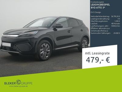 Nouă BYD Atto 3 Design 230 kW (313 CP) 2026 Negru SUV