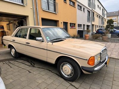 gebraucht Mercedes 240 W123 Diesel 53kw, Bj. 01/1980 Taxi-Gelb NEUWERTIG