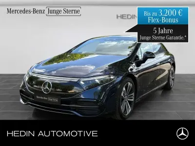 Gebraucht Mercedes EQS450+ Night 244 kW (333 PS) 2022 Blau Limousine