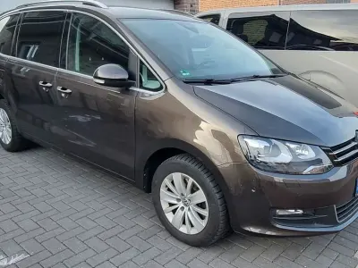 Usata VW Sharan Trendline 150 CV (110 kW) 2016 Marrone Monovolume