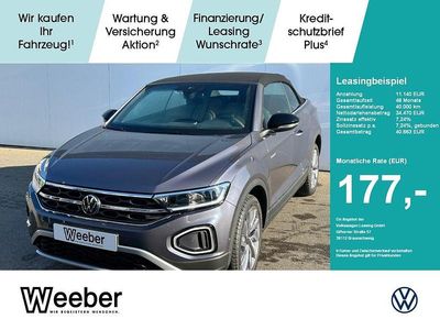 Neu VW T-Roc Cabriolet 116 PS (85 kW) 2025 Schwarz Cabrio