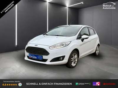 Gebraucht Ford Fiesta Titanium 125 PS (91 kW) 2016 Weiß Kleinwagen