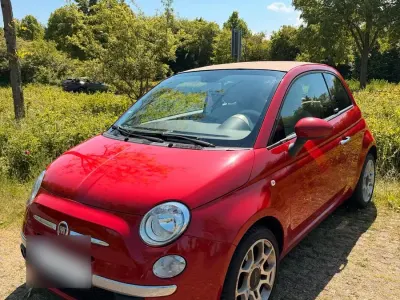 Gebraucht Fiat 500 69 PS (50 kW) 2013 Rot Cabrio