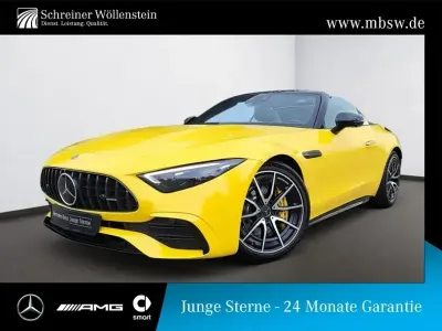Gebraucht Mercedes SL43 AMG AMG 381 PS (280 kW) 2023 Unilack sonnengelb uni Cabrio