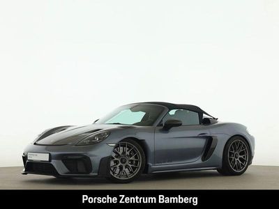 Vanadiumgraumetallic Gebraucht 2024 Porsche 718 Spyder Cabrio | 167.718 € (Fairer Preis)