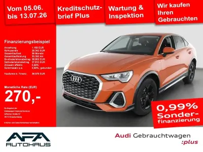 Gebraucht Audi Q3 Sportback S-Line 150 PS (110 kW) 2025 Orange SUV