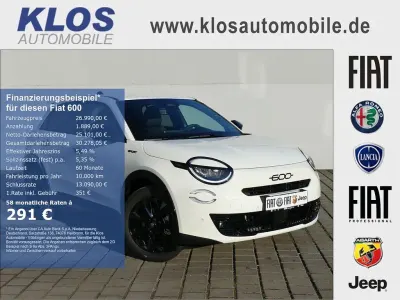 Neu Fiat 600 Sport 145 PS (106 kW) 2026 Weiss SUV