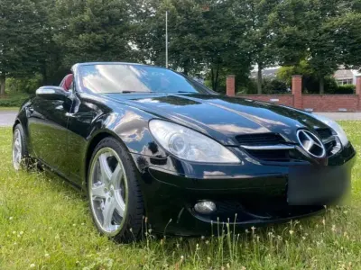Gebraucht Mercedes SLK350 272 PS (200 kW) 2005 Schwarz Cabrio