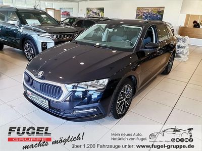 Second-hand Skoda Octavia Clever 150 CP (110 kW) 2022 Negru Break