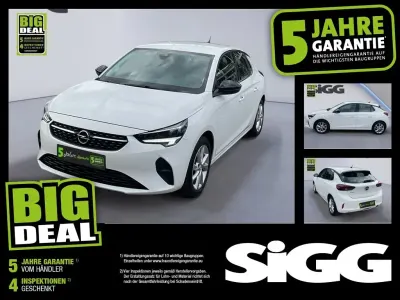 Gebraucht Opel Corsa Elegance 75 PS (55 kW) 2022 Jade weiss/arktis weiss Kleinwagen