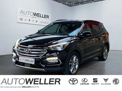 gebraucht Hyundai Santa Fe 2.2 CRDI 4WD *7Sitze*Automatik*Leder*Navi*LED*SHZ*LMF*Kamera*