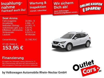 Weiß Gebraucht 2024 Seat Arona Style SUV | 18.991 € (Guter Preis)