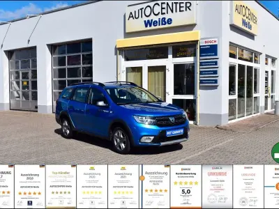 Gebraucht Dacia Logan MCV Stepway 90 PS (66 kW) 2019 Blau Kombi