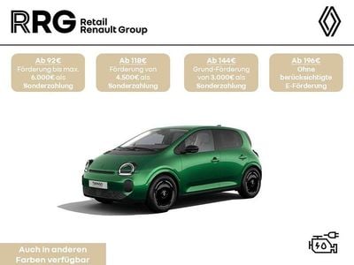 Nuova Renault Twingo Urban 60 kW (82 CV) 2026 Verde Utilitaria