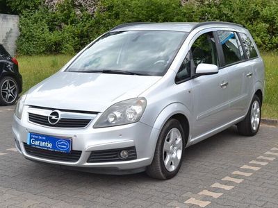 Gebraucht Opel Zafira Edition 94 PS (69 kW) 2006 Silber Van / Kleinbus