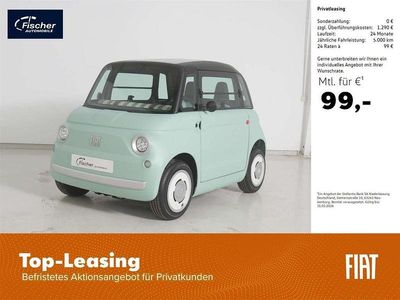 Neu Fiat Topolino 10 kW (14 PS) 2026 Grün Kleinwagen