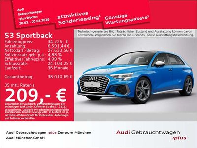 Gebraucht Audi S3 Design 310 PS (228 kW) 2023 Turboblau Limousine